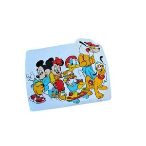 Vintage the Walt Disney Company Mickey Mouse and friends placemat